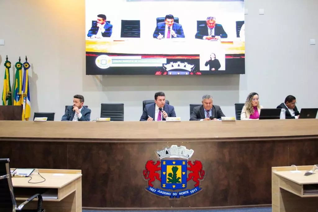 Câmara de Juazeiro do Norte aprova 7 projetos durante a sessão plenária dessa terça (26)