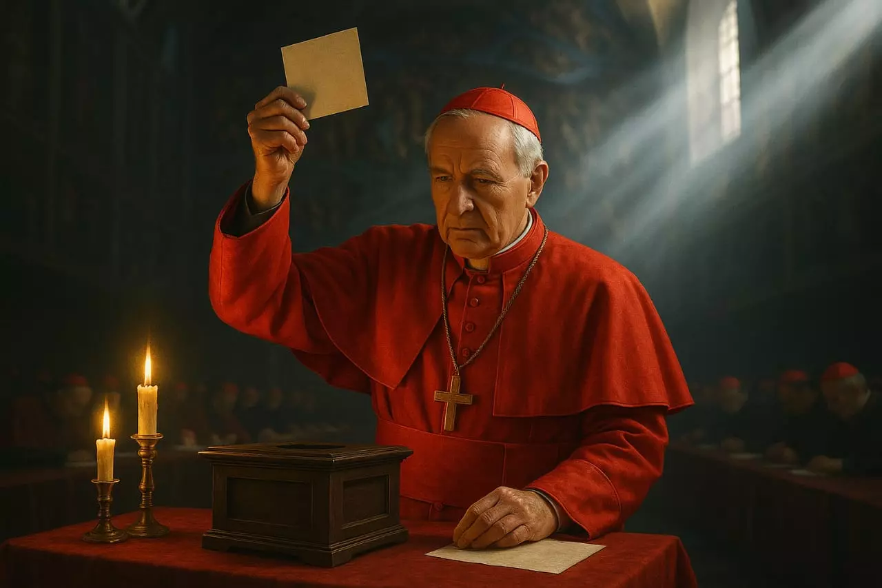 O MISTÉRIO DO CONCLAVE: Entre o Visível e o Invisível