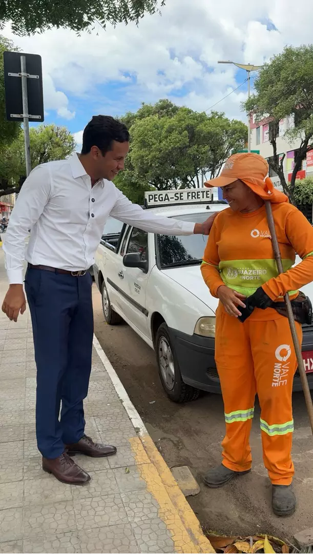 Projetos do Presidente da Câmara Felipe Vasques que propõem folga remunerada no dia do aniversário para garis são aprovadas pela Câmara Municipal de Juazeiro do Norte