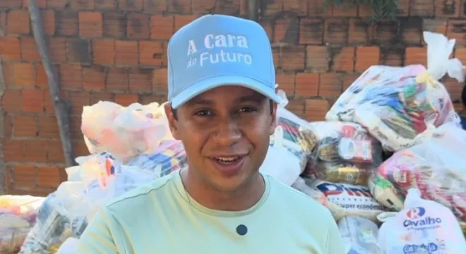 Presidente da Câmara de Juazeiro do Norte celebra aniversário com ação solidária e arrecada mais de 100 cestas básicas