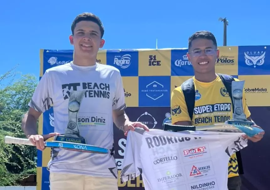 Várzea Alegre conquista vice-campeonato na Super Etapa do Campeonato Cearense de Beach Tennis