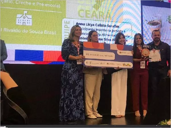 Prefeitura do Crato é premiada em Brasília por projeto de Educação Alimentar e Nutricional