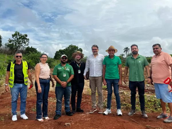 Granjeiro recebe visita técnica do Governo do Estado para avaliação de terreno de novo Centro de Educação Infantil