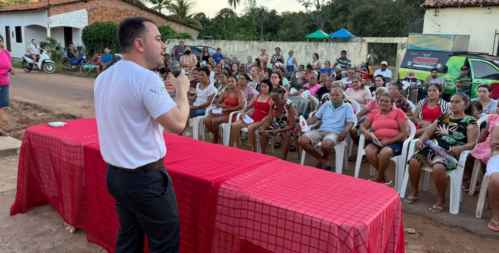ESPERANTINÓPOLIS: POVOADO JIQUIRI RECEBE AÇÃO DE SAÚDE SOBRE HIPERTENSÃO ARTERIAL