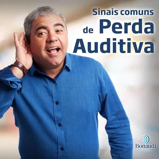 Sinais comuns de perda auditiva