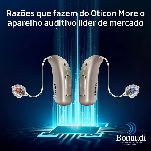 Razões que fazem do Oticon More o aparelho auditivo líder de mercado