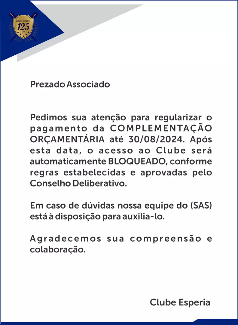 complementação orçamentária complementação orçamentária