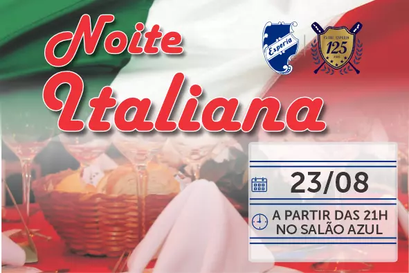 NOITE ITALIANA 2025 NOITE ITALIANA 2025