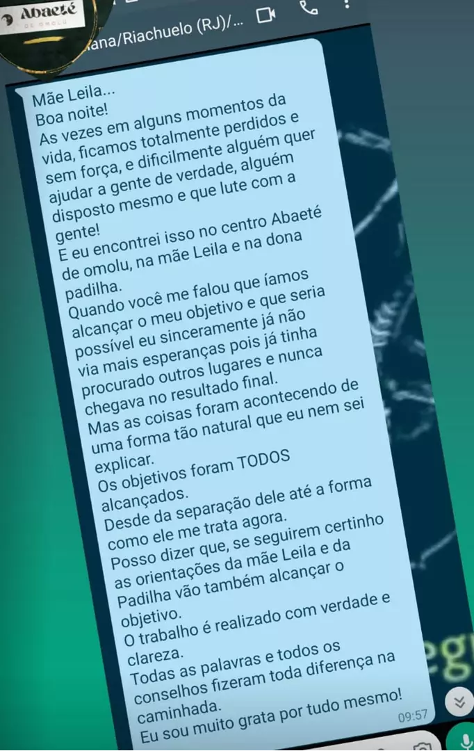 depoimentos