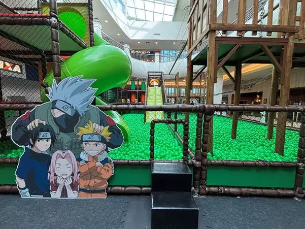 “Naruto: Aldeia da Diversão”: parque temático infantil , última semana, no Mooca Plaza Shopping