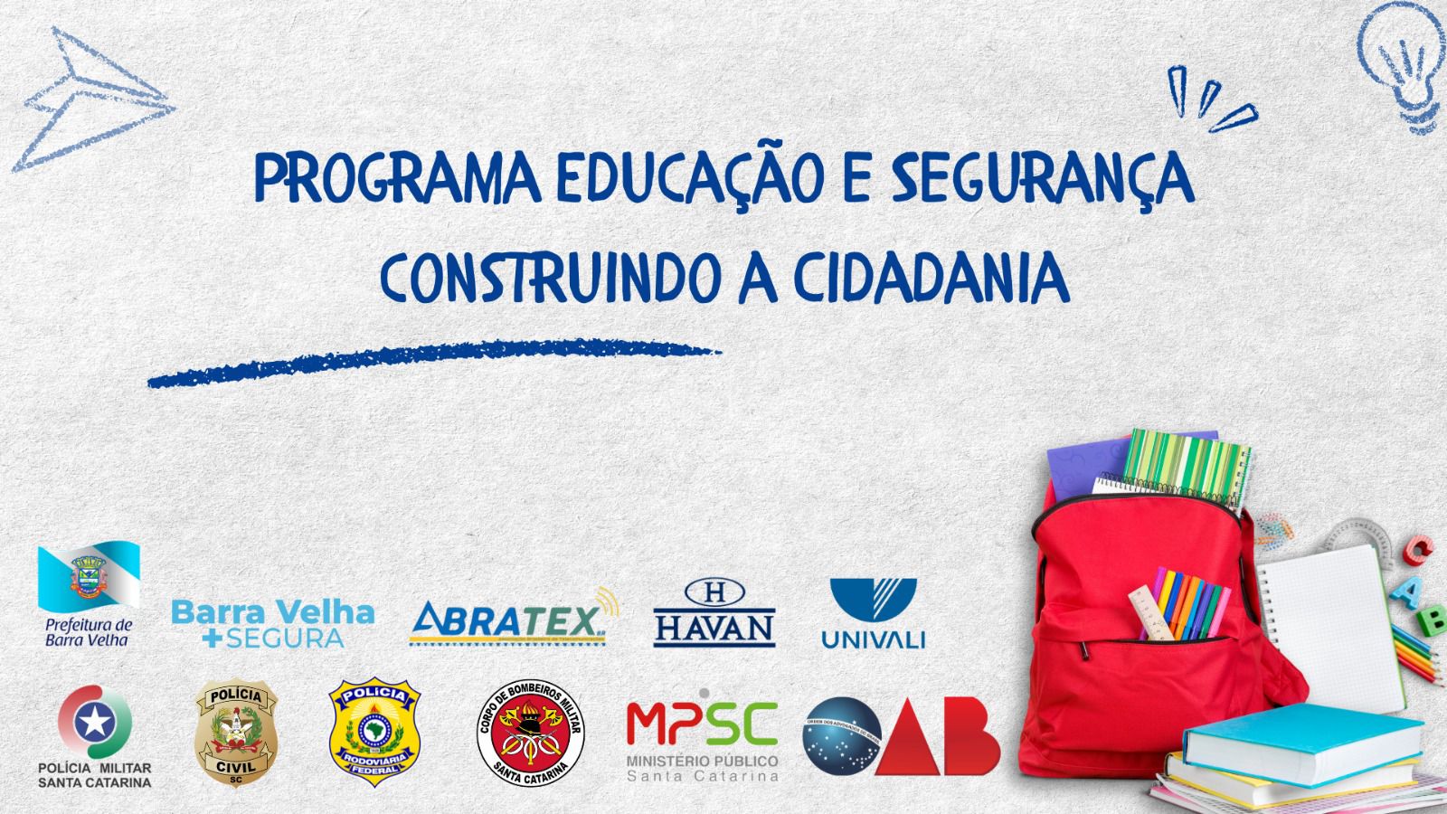 Parceria entre Prefeitura de Barra Velha e Univali fortalece o Projeto