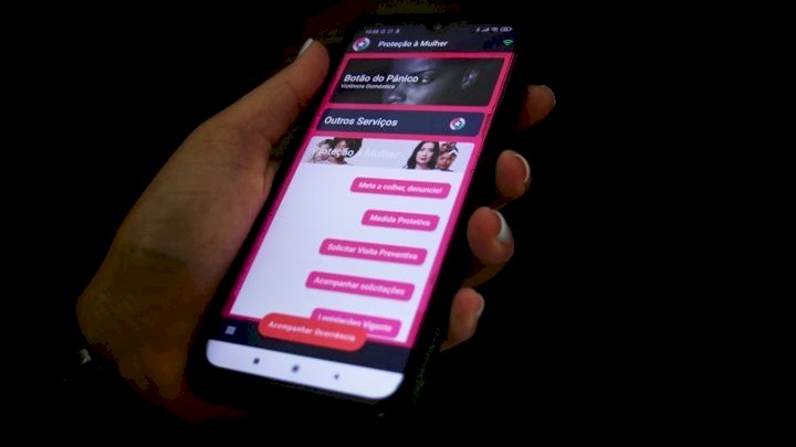 Vítima aciona botão do Pânico e em menos de três minutos homem é preso pela PM