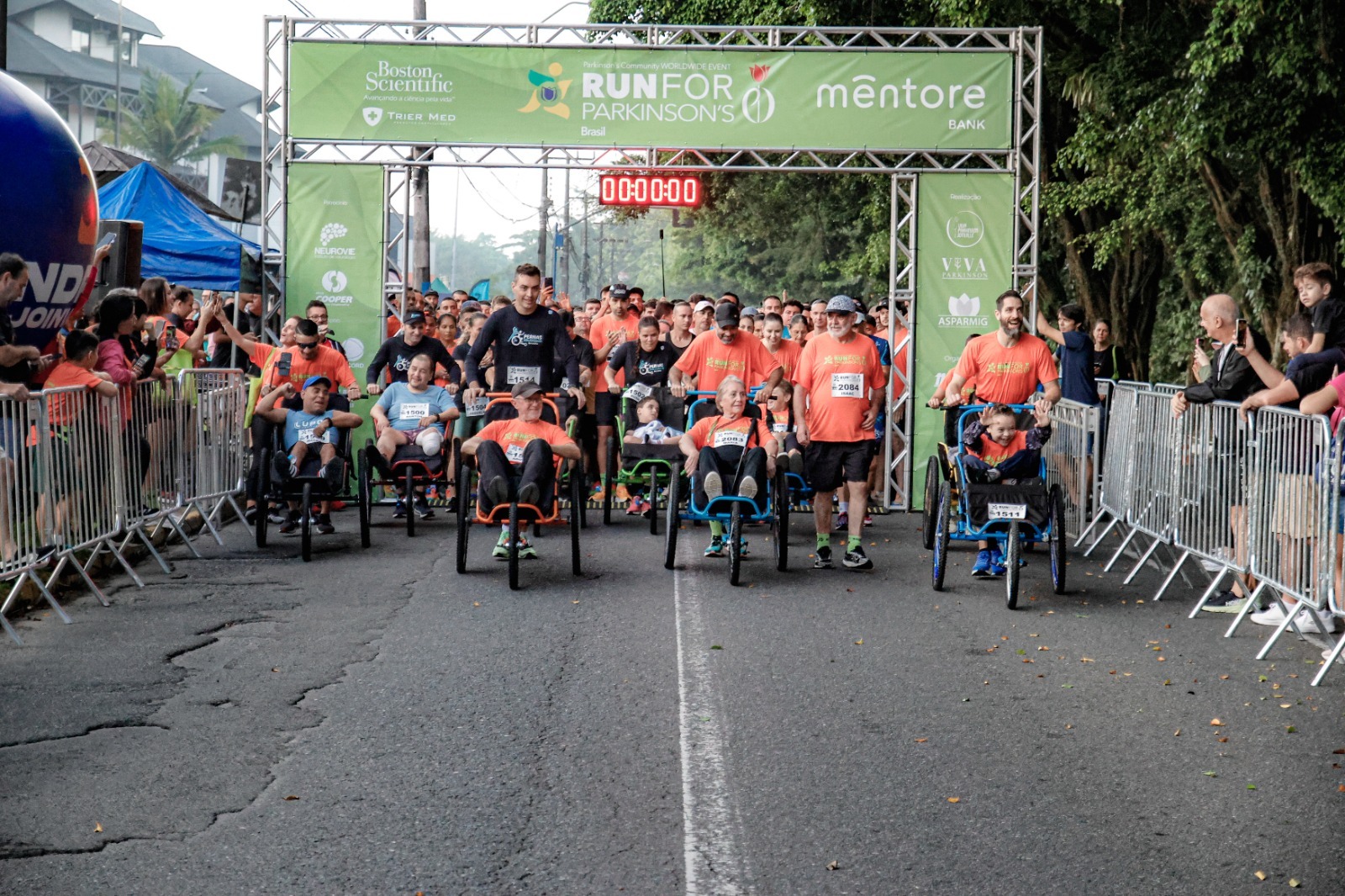 Superação, coragem e determinação marcam a estreia do Run for Parkinson’s em Santa Catarina