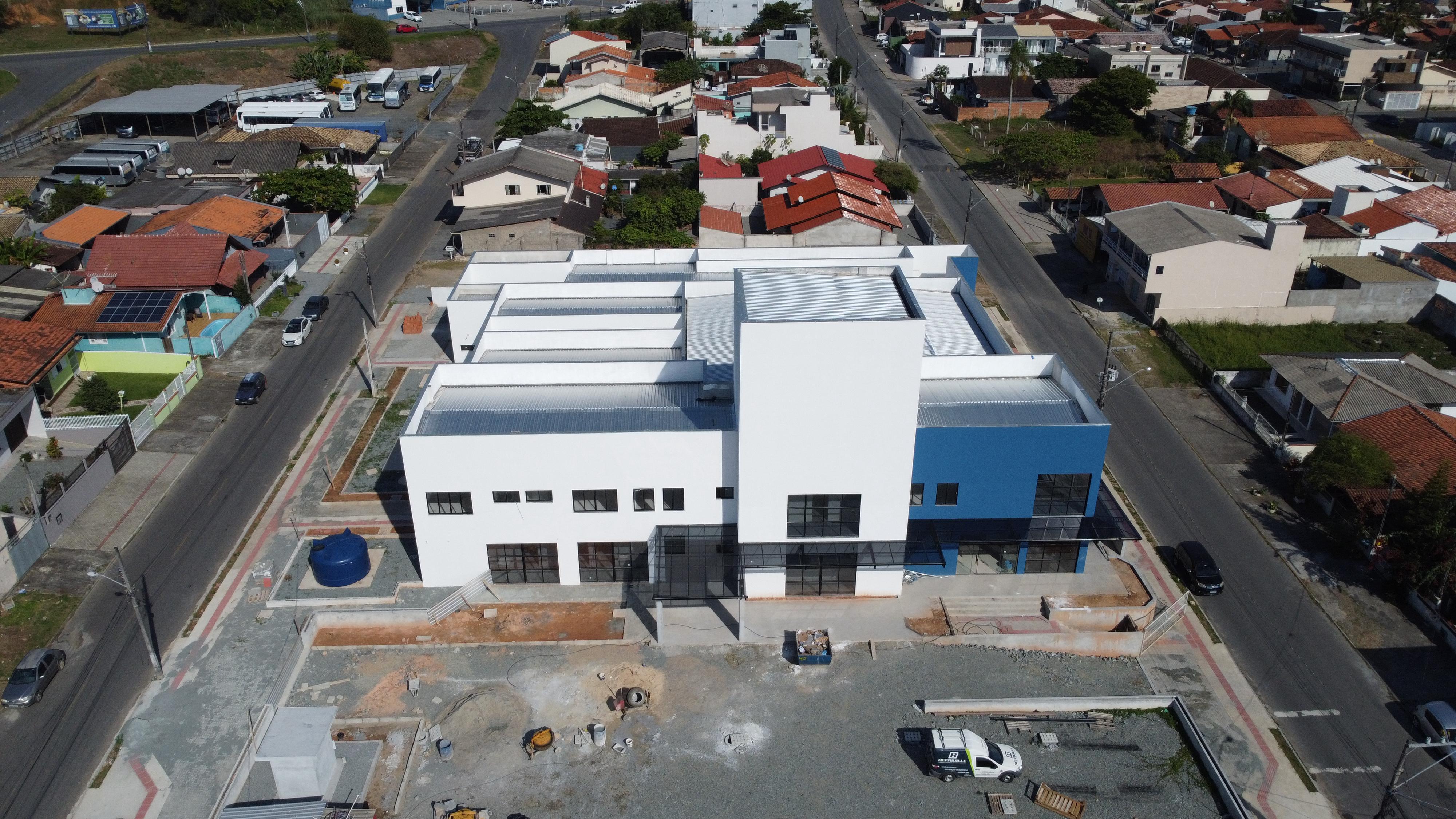 A obra do novo Pronto Atendimento (PA) 24 horas de Barra Velha já alcançou 56% de conclusão