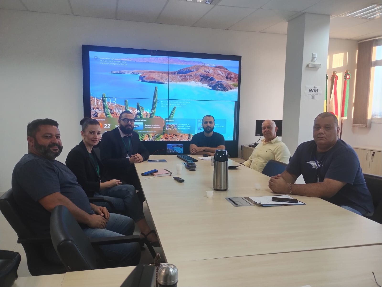 Prefeitura de Barra Velha participa de reunião com a Secretaria de Estado da Segurança Pública