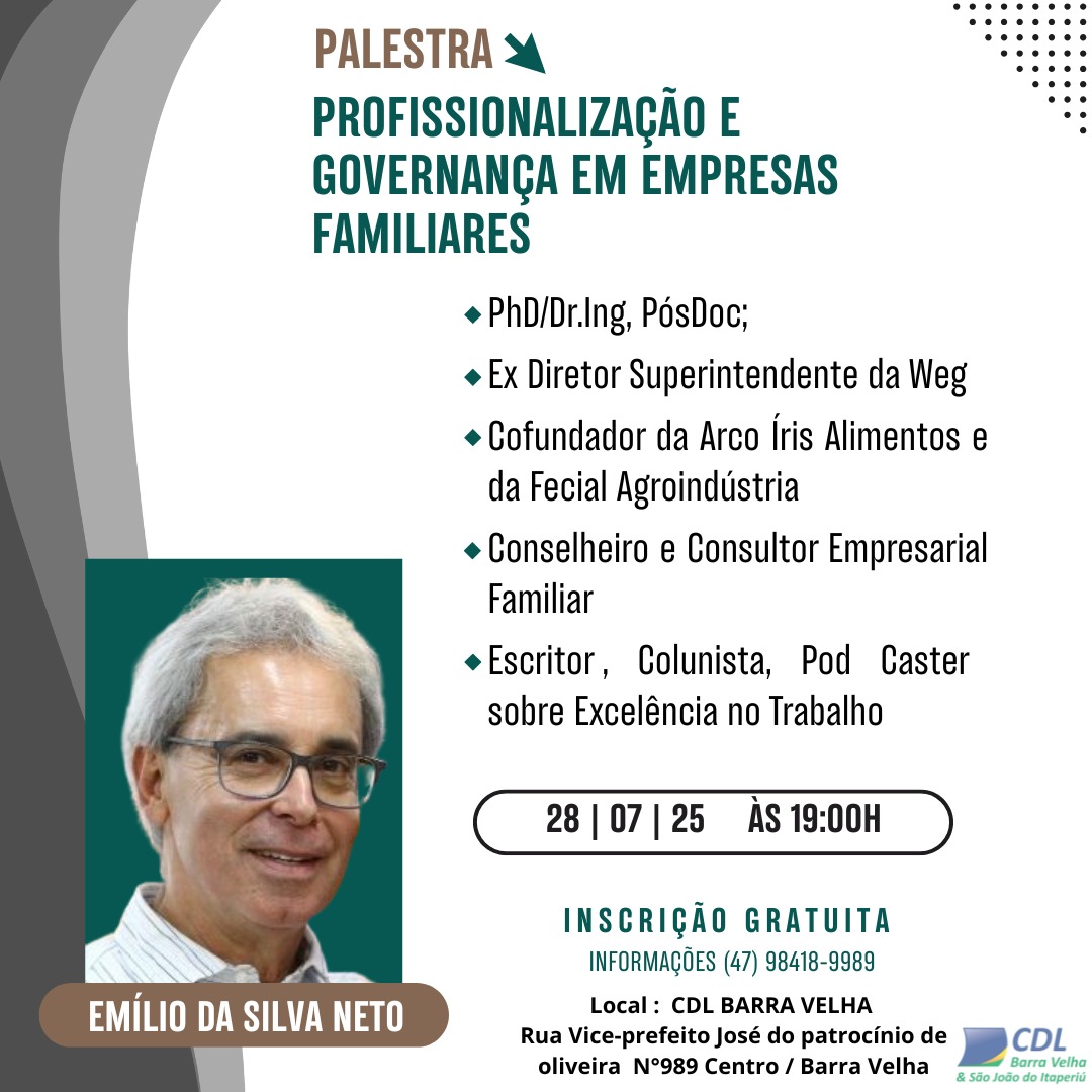 Profissionalização e Governança em empresas familiares