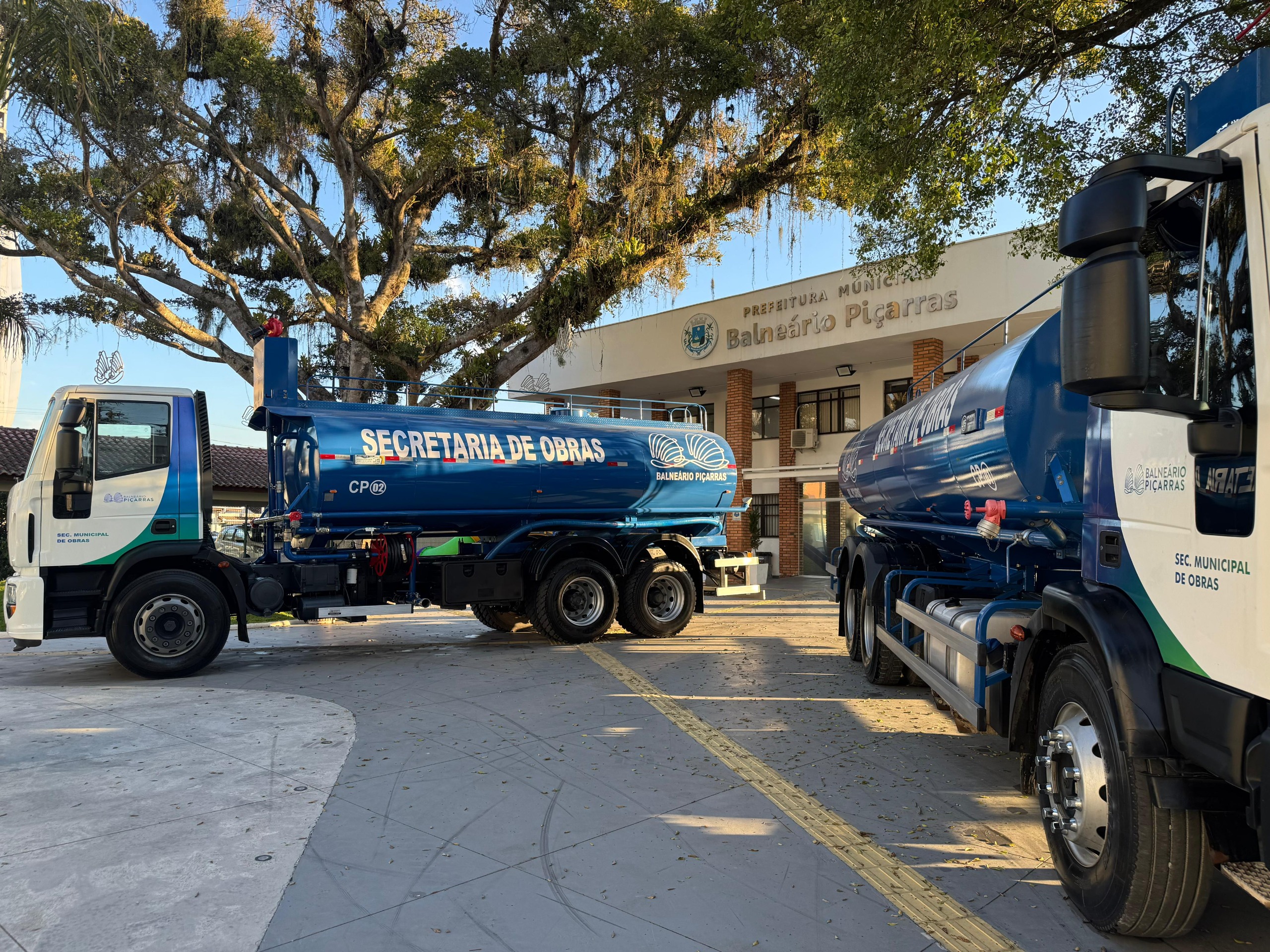 Governo Municipal adquire novo tanque para caminhão-pipa