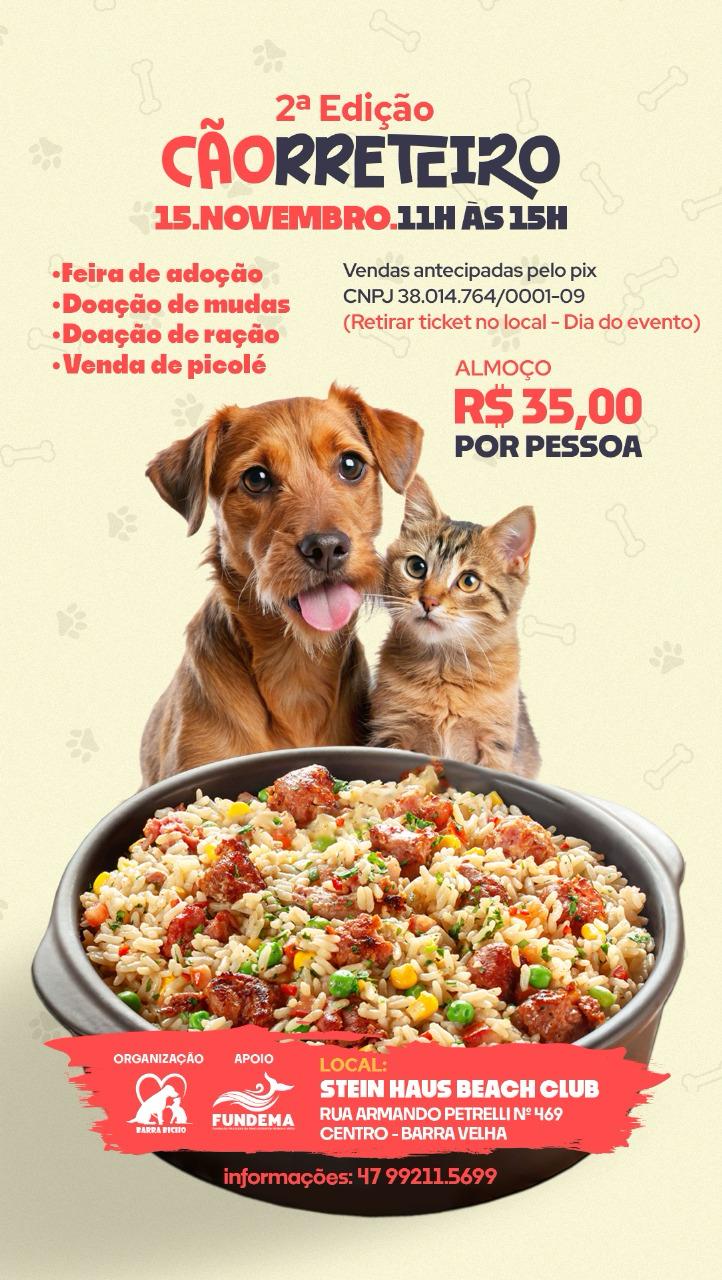 Mais uma edição do Cãorreteiro em prol dos animais