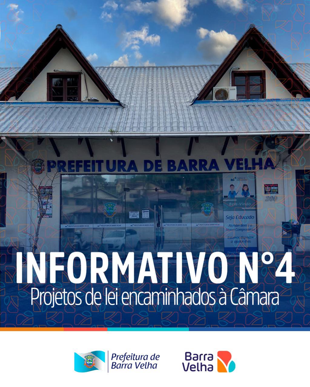 A Prefeitura Municipal de Barra Velha enviou nesta semana, para análise da Câmara Municipal de Vereadores, os seguintes Projetos de Lei:
