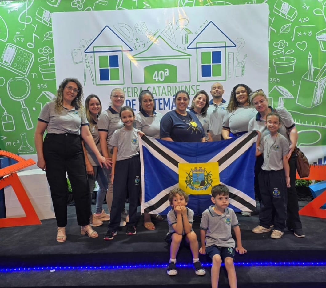 Alunos e Professores de Balneário Piçarras conquistam destaques na etapa estadual da Feira Catarinense de Matemática