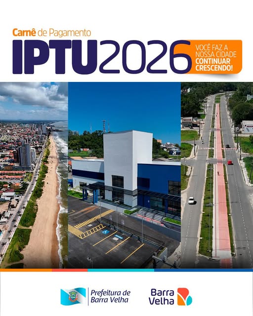 IPTU 2026 – Barra Velha