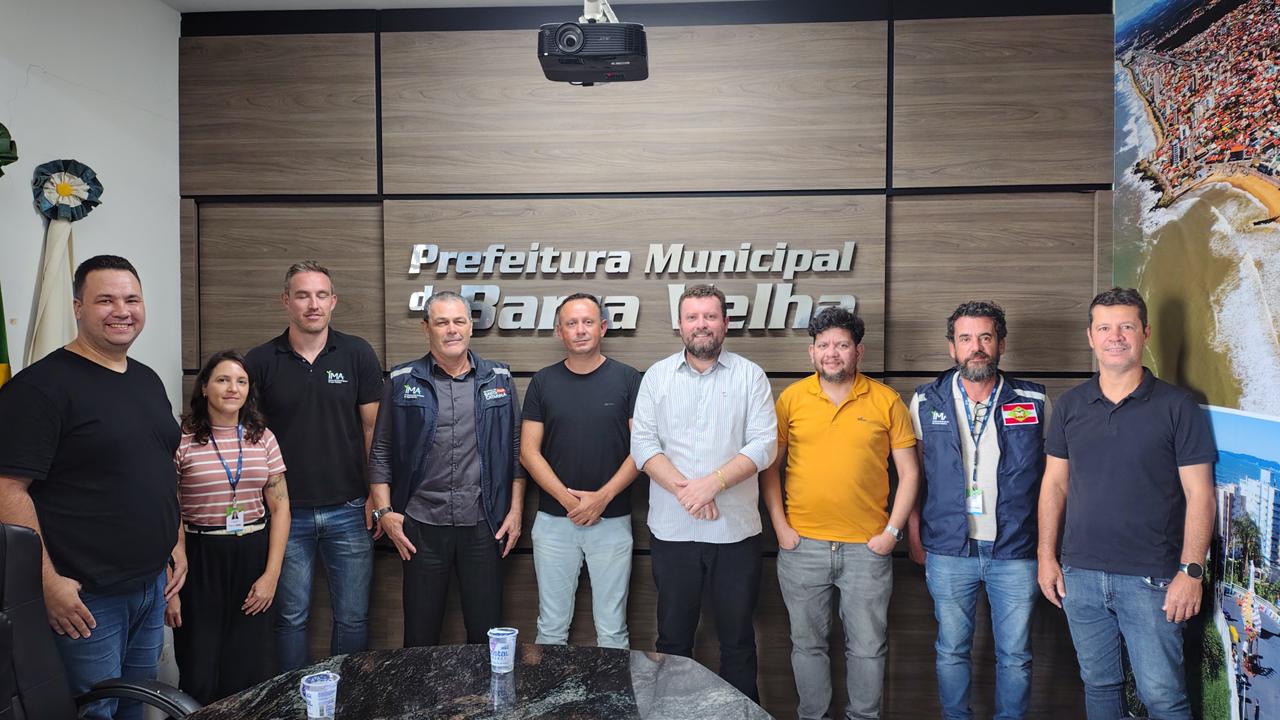 Prefeitura de Barra Velha recebeu esta semana Técnicos do Meio Ambiente