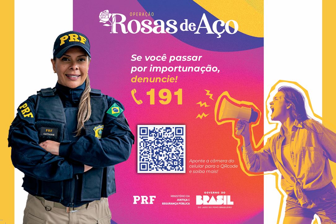 Operação Rosas de Aço combate importunação sexual contra mulheres