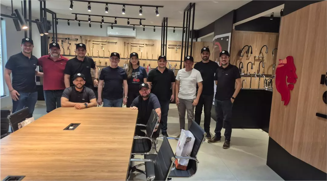 Visita Técnica | Rede Construvip na Leão Metais