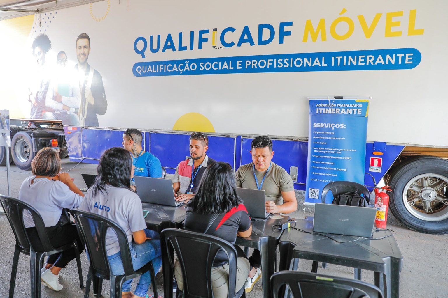 GDF oferta 800 vagas para o programa de capacitação QualificaDF Móvel