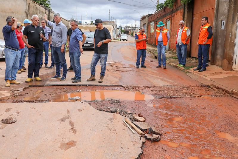 GDF faz trabalho de mapeamento e recuperação do Sol Nascente/Pôr do Sol após fortes chuvas