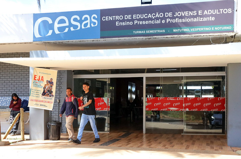 Centro de Educação de Jovens e Adultos da Asa Sul oferta capacitação profissional e inclusão social