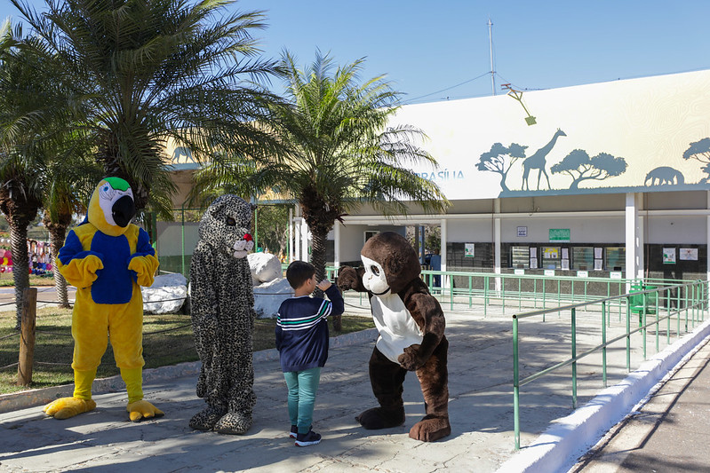 Zoológico de Brasília reabre com funcionamento diário durante o mês de julho