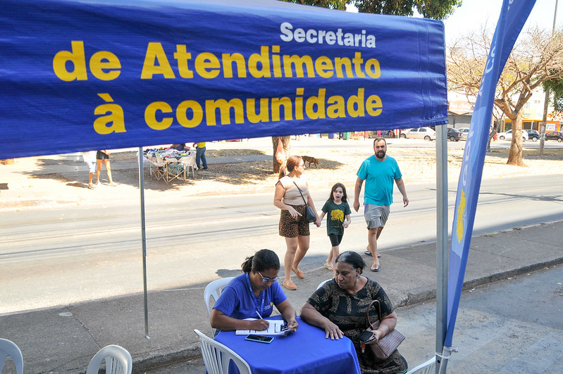 Atendimento em Movimento leva serviços do GDF a Santa Maria