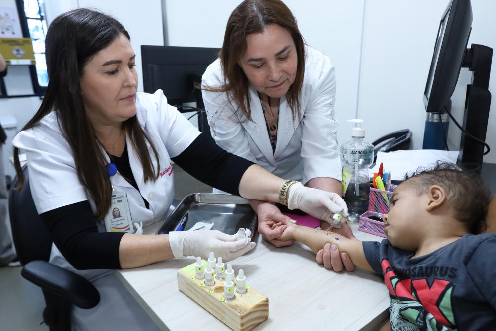Pediatria da Policlínica do Gama passa a contar com testes alérgicos