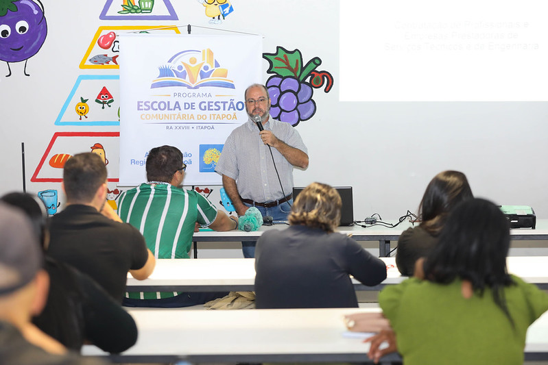 Curso gratuito de síndico no Itapoã Parque busca fortalecer protagonismo dos moradores