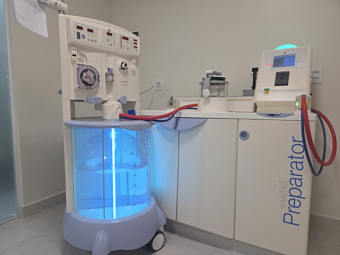 Hospital de Base leva hemodiálise ao leito e reduz riscos para pacientes internados