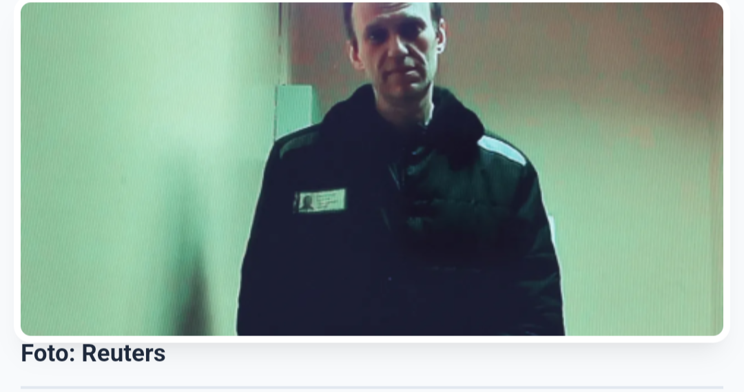 Após sumir, opositor de Putin reaparece em prisão no Ártico