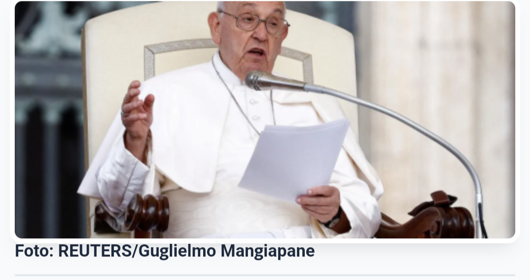 Internado para tratar bronquite, papa Francisco passa noite tranquila,diz agência