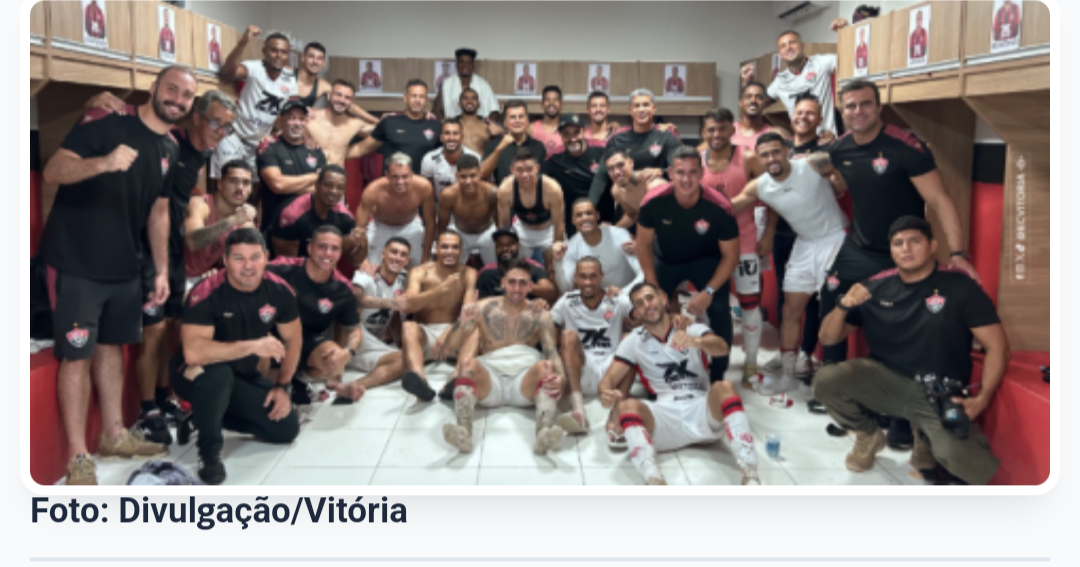 Vitória goleia Atlético-BA no Baianão e garante vaga na Copa do Brasil 2026