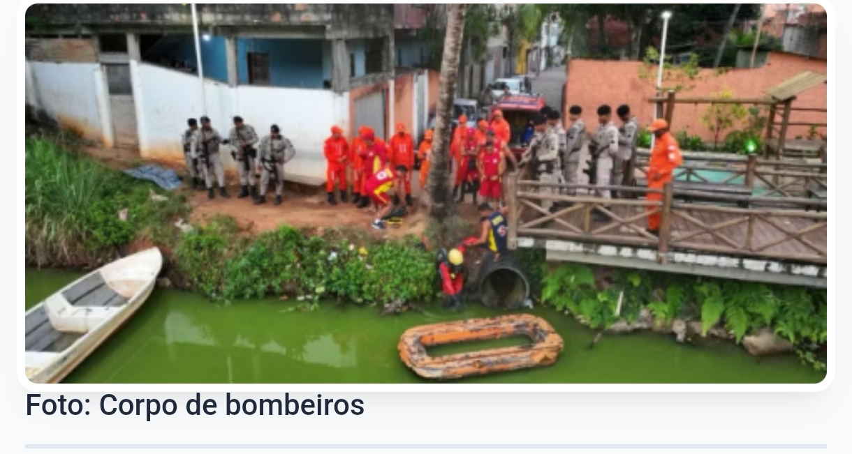 Corpo de adolescente que desapareceu após cair em lagoa de Salvador é encontrado