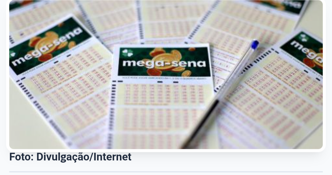 Mega-Sena: prêmio acumula e vai a R$ 55 milhões