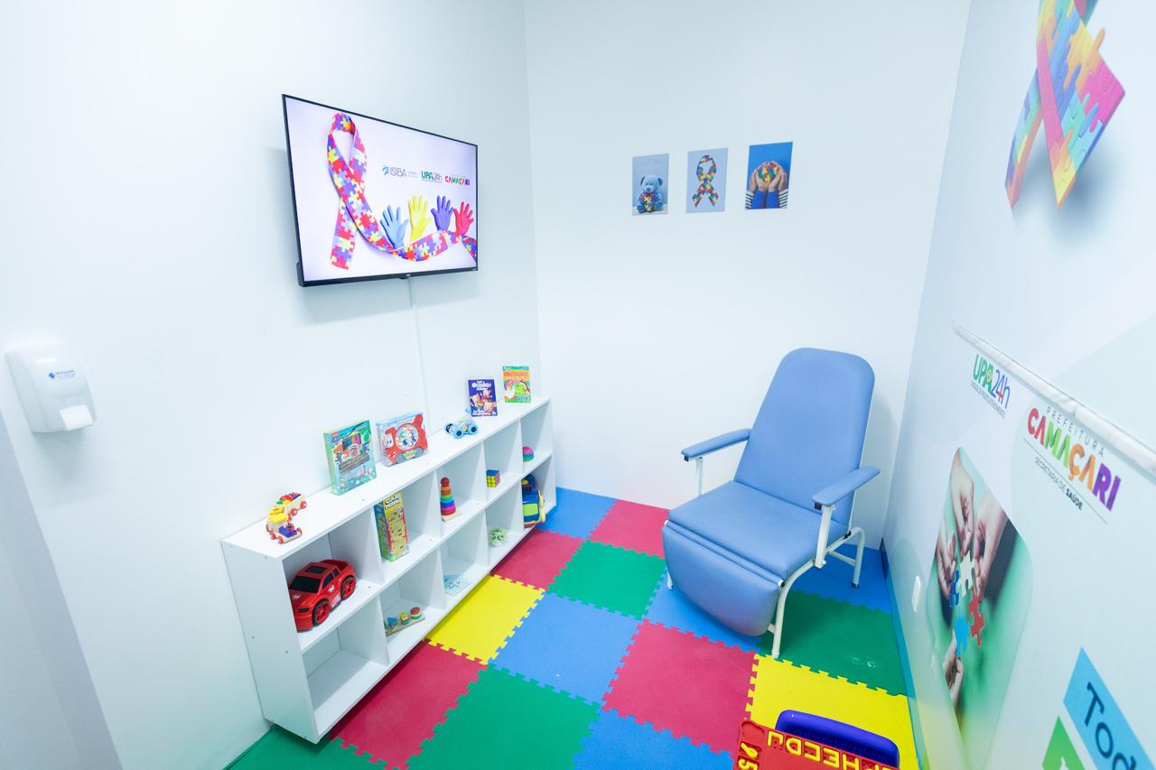 Sala multissensorial TEA é inaugurado na UPA da Gleba A