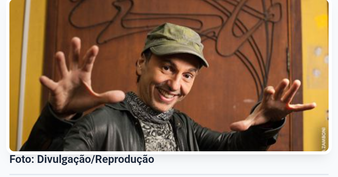 Arte pode servir de alerta para questão ambiental', diz Zeca Baleiro