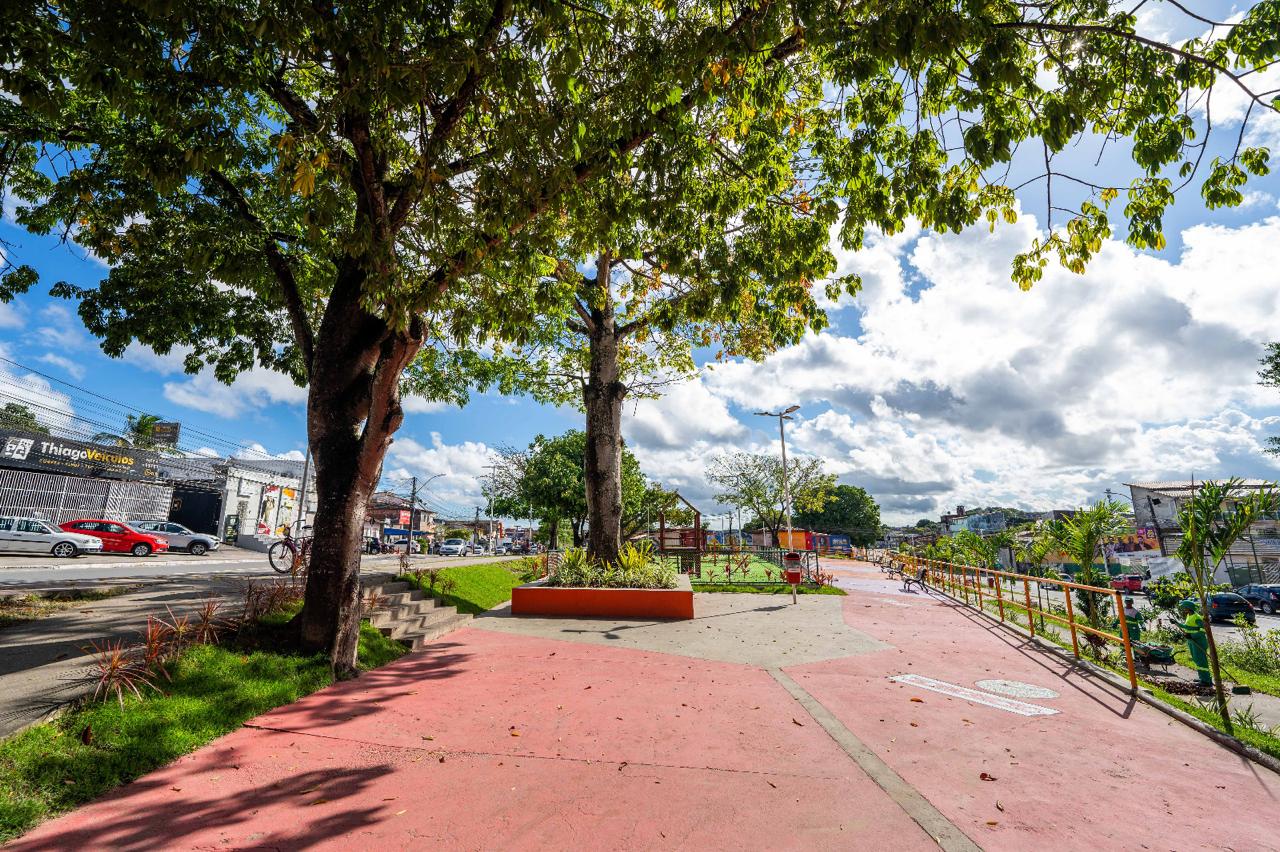 Obras de revitalização da praça dos 46 entram na fase final