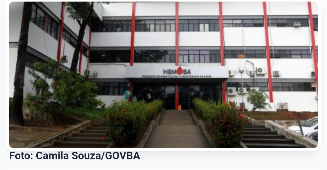 Hemoba anuncia processo seletivo REDA para 199 vagas e cadastro de reserva