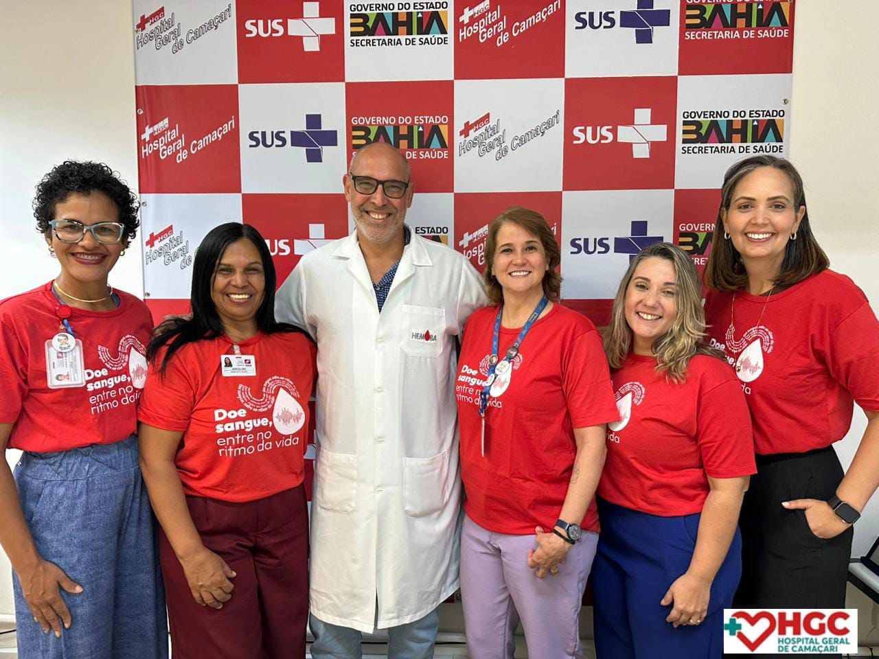 Hgc reforça mobilização da Semana do Doador e convida a população a entrar no ritmo da vida