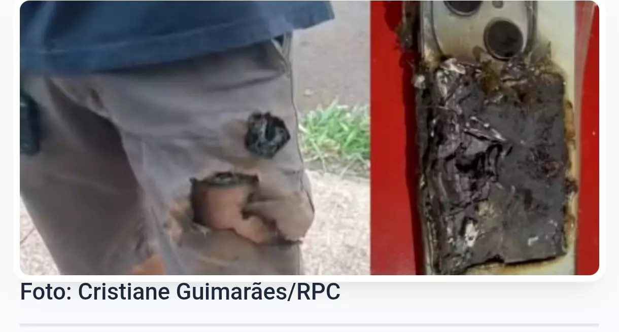 Mecânico é salvo por celular que explodiu após mordida de cão no Paraná