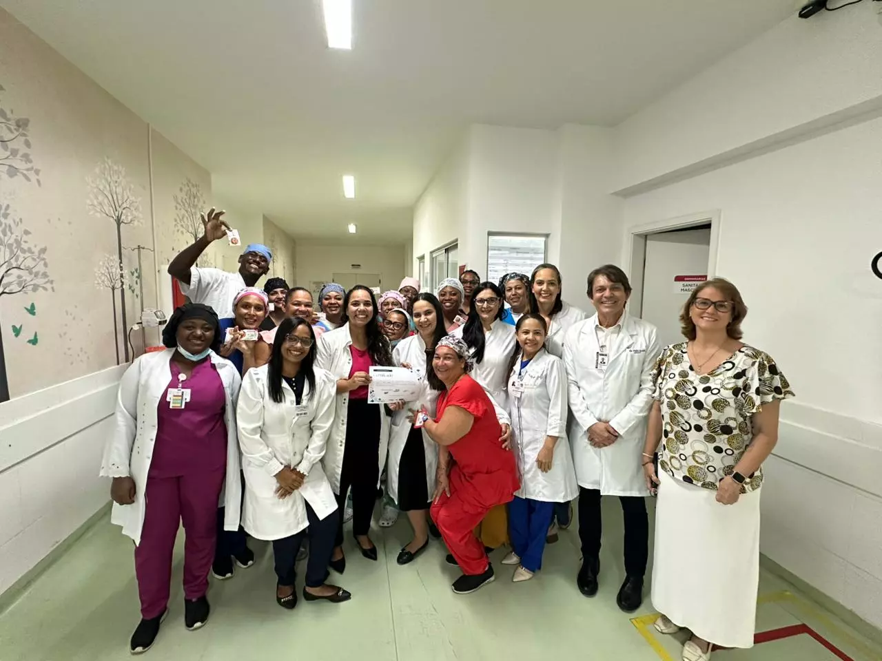 Clínicas médicas e Vascular do Hospital geral de Camaçari recebem selo HGC IRAS O, por 60 dias sem infecção hospitalar