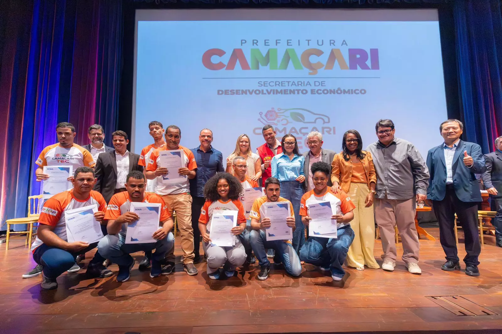 Programa Camaçari TEC certifica 188 profissionais e fortalece qualificação para o setor automotivo