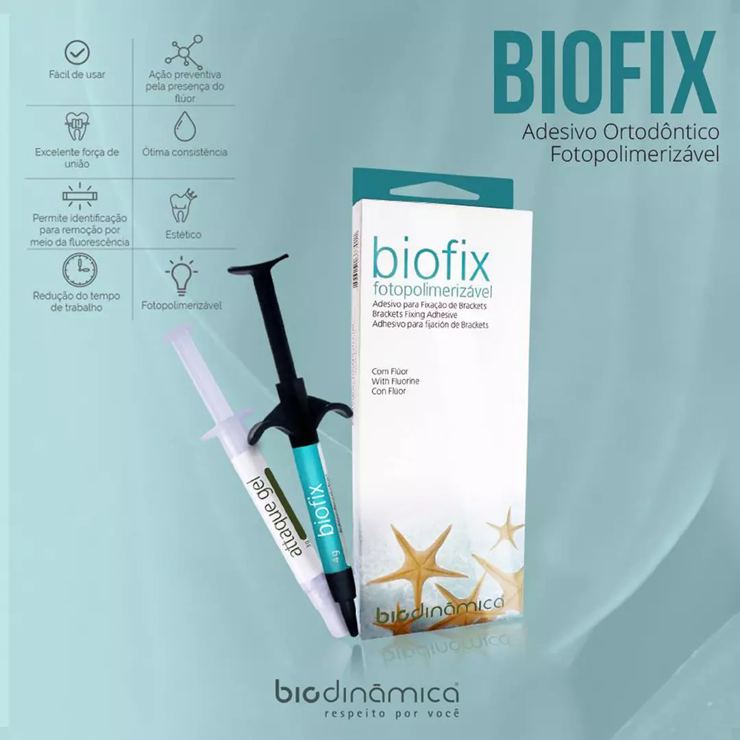 Biofix Rods Adesivo Ortodôntico Biofix - Biodinâmica - DS Materiais Odontológicos